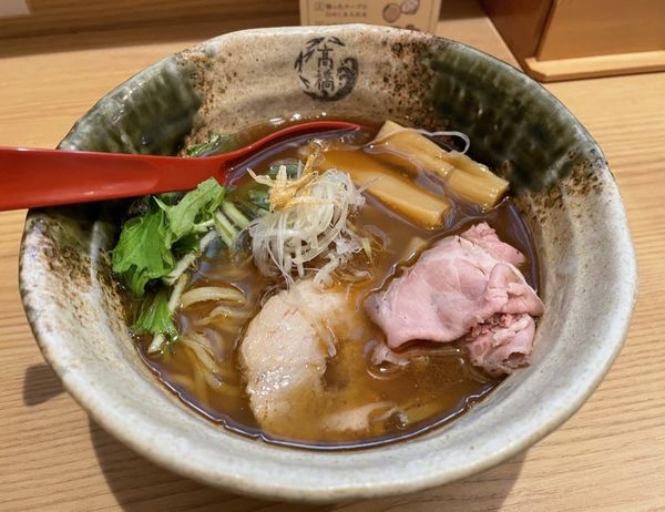 「焼きあご塩らー麺」@焼きあご塩らー麺 たかはし 恵比寿店の写真