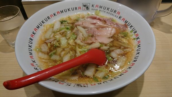 「おいしいラーメン(700円)」@どうとんぼり神座 道頓堀本店の写真