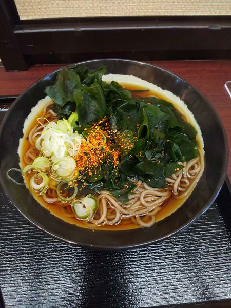 「わかめそば」@清水やの写真
