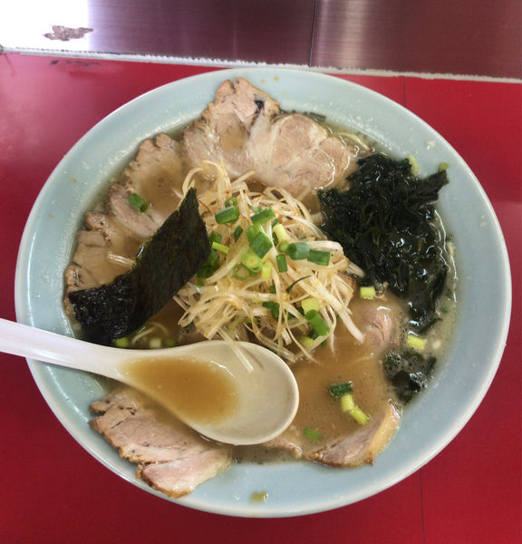「ネギチャーシュー(900円)」@ラーメンショップ 坂出店の写真