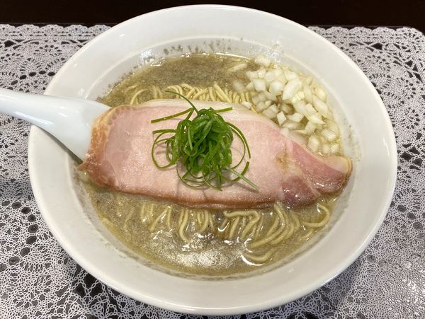 「煮干そば（醤油）８００円」@中華そば ふじ野の写真