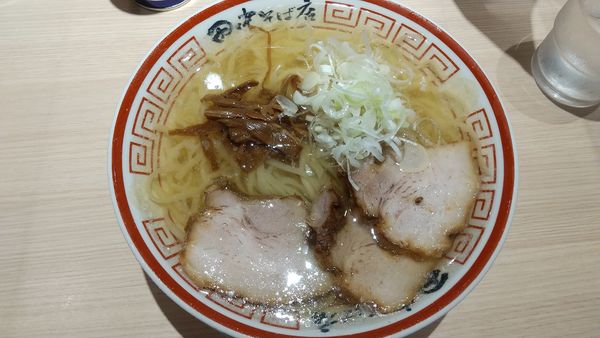 「冷やかけ中華そば（並盛り）870円」@田中そば店 渋谷パルコ店の写真