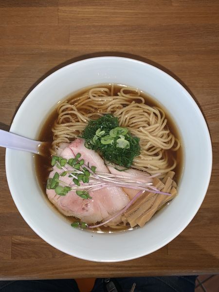 「醤油ラーメン」@湖麺屋 Reel Cafeの写真