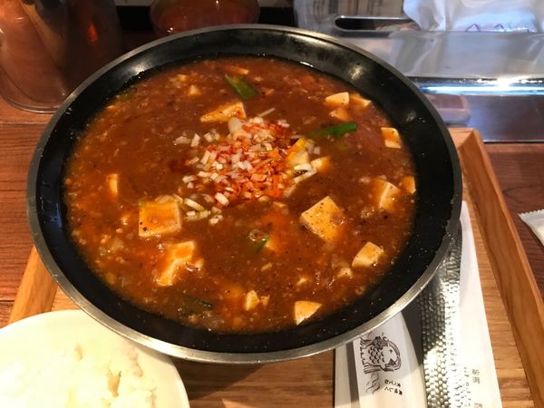 「全とろ麻婆麺」@新潟 三宝亭東京ラボ 中目黒店の写真