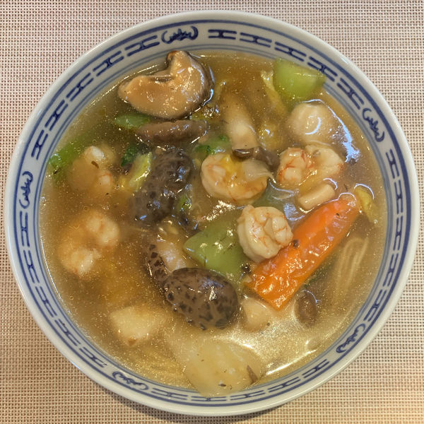 「【限定】五目あんかけスタミナ中華そば」@柴崎亭の写真