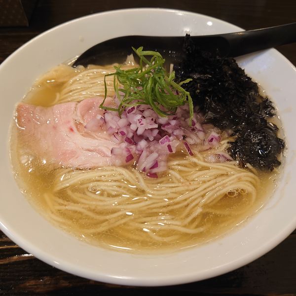 「煮干しそば　800円」@中華そば 向日葵の写真