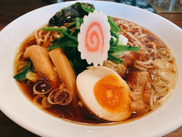 「生姜醤油中華そば」@あかつきほじなしの写真