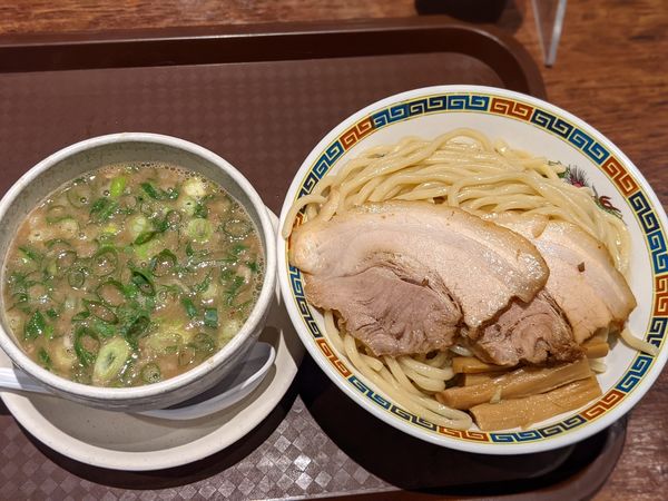 「魚極老つけ麺」@博多とんこつ 天神旗の写真