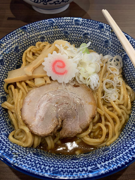 「黒丸油そば（W盛320g）770円」@らーめん専門店 ぶぶか 西台店の写真