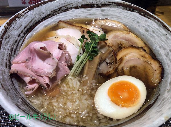 「特選あご出汁麺(1280円)」@西山屋の写真