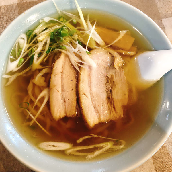 「自家製手打ち佐野ラーメン 630円」@角半の写真