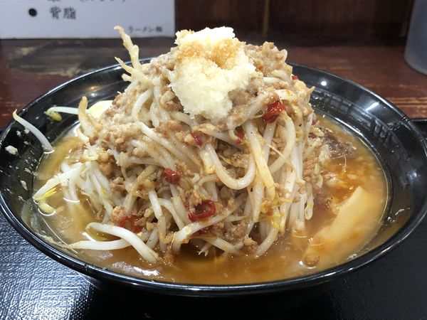「台湾ラーメン並　全マシ　￥７７０」@ラーメン極 東浦店の写真