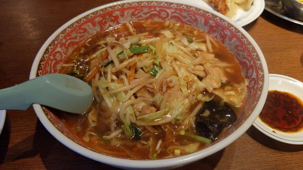 「肉野菜らーめん」@ポパイ ラーメンレストランの写真