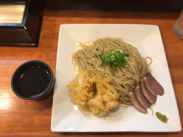 「限定「盛り」+鴨ロース」@ラーメン哲史の写真