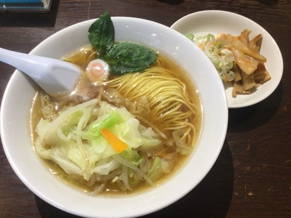 「野菜すーぷ半麺入り(¥650)」@あんくるていの写真