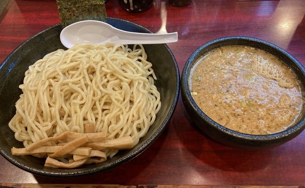 「味噌つけ麺」@こってりらーめん なりたけ 津田沼店の写真