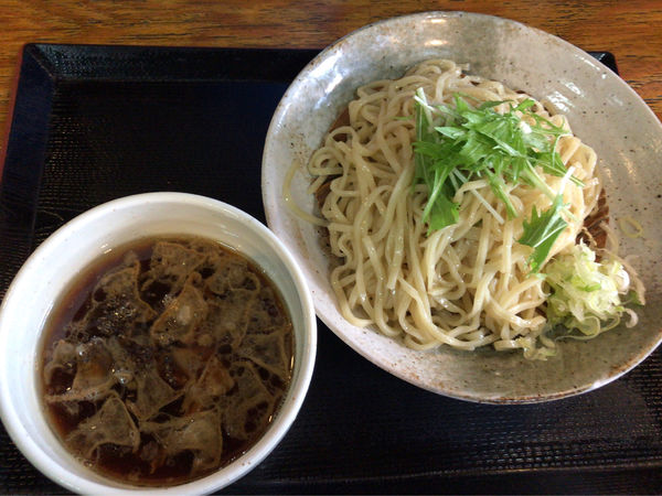 「油かすつけ麺並（830円）」@実咲庵の写真