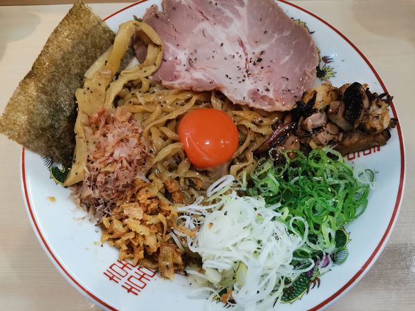 「まぜそば (冷やし)」@手揉み中華そば 中村の写真