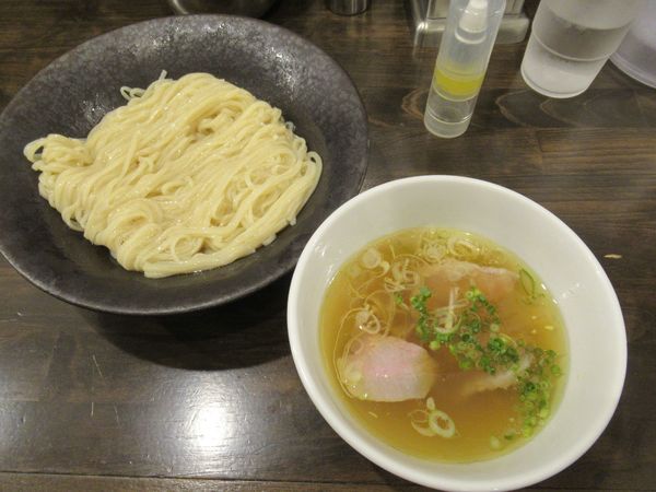 「しおつけ麺（950円）」@町田汁場 しおらーめん進化 町田駅前店の写真
