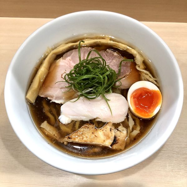 「【限定】冷やし手揉みそば 醤油」@手揉み中華そば 中村の写真