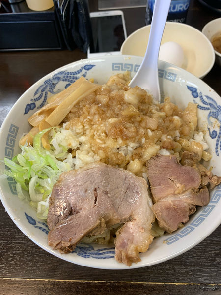 「冷やし油そば」@ラーメンどでん 大宮店の写真