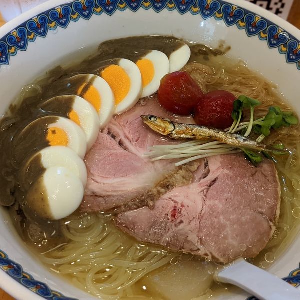 「限定伊吹いりこの本格冷麺」@らーめんセンター トミオの写真