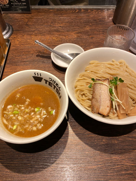 「つけめん➕大盛（無料）」@つけめんTETSU 壱の木戸 水戸店の写真