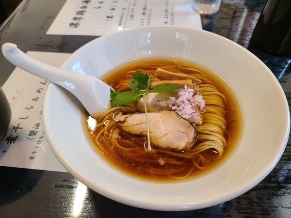 「純鶏そば(醤油)」@ラーメン香華の写真