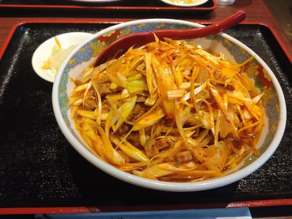 「ネギそば(６００円)」@你好 恵盛の写真