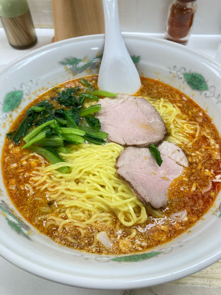 「たんたん麺」@山水苑の写真