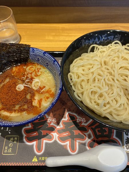 「辛辛魚つけ麺」@らあめん花月嵐 八王子片倉店の写真