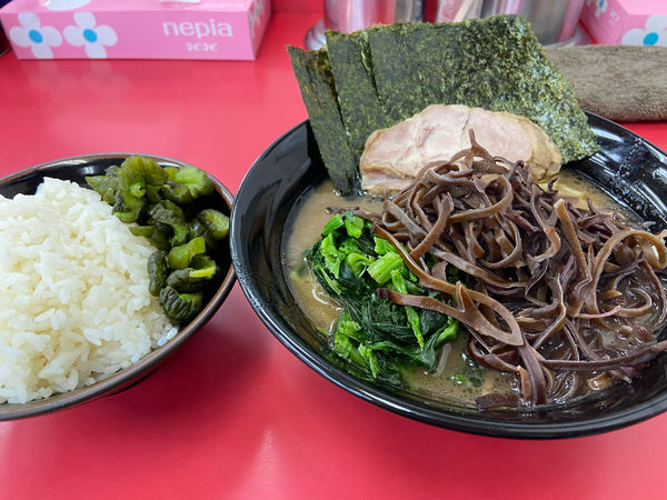 「ラーメン、キクラゲ」@武蔵家直系 ぼうそう家の写真