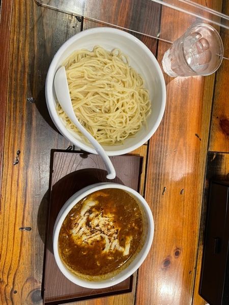 「夏の限定　チーズカレーつけめん　1,000円」@麺匠 るい斗の写真