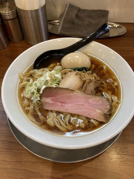 「味玉醤油ラーメン」@純手打ち だるまの写真