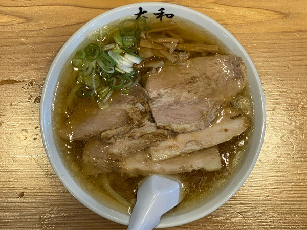 「チャーシューメン」@佐野青竹手打ちラーメン 大和の写真