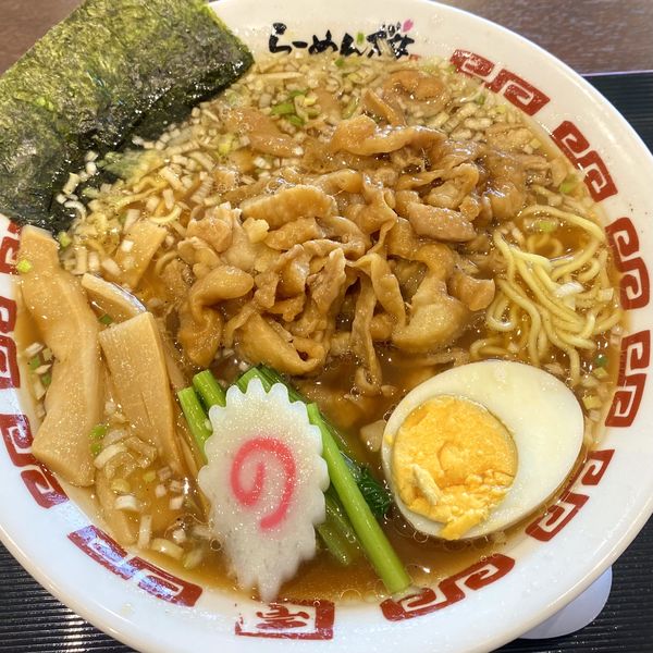 「鶏皮らーめん」@らーめん桜 壱の写真