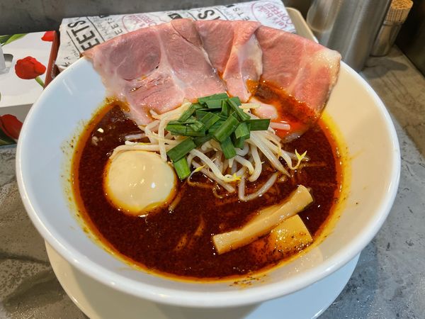 「ヒート+煮玉子」@世界が麺と○○で満ちる時の写真