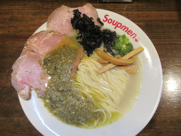 「牡蠣塩らぁ麺（650円）」@Soupmenの写真