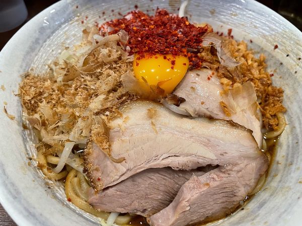 「汁なし(950円)」@麺屋 づかちゃんの写真