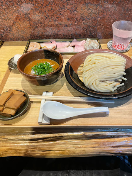 「つけめん＋特選全部のせ＋メンマ＋煮卵」@中華蕎麦 とみ田の写真