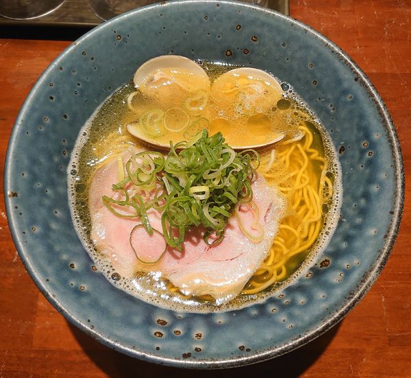 「金醤 地鶏はまぐりラーメン(950円)」@麺や 福吉の写真
