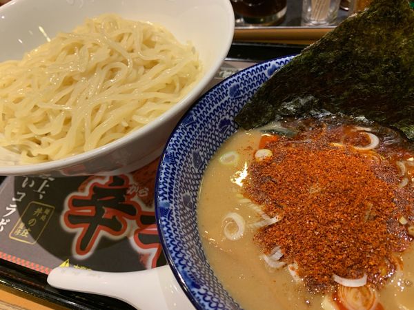 「辛辛魚つけ麺」@らあめん花月嵐 刈谷駅前店の写真