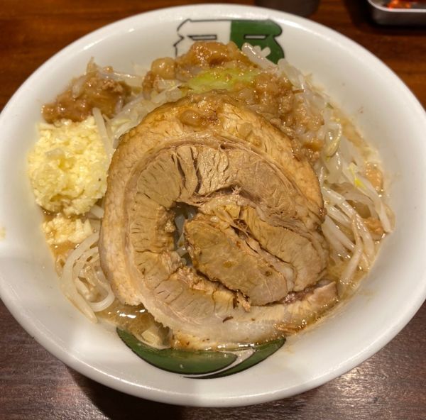 「雷そば(ミニ)　９００円」@ラーメン 雷 東京本丸店の写真