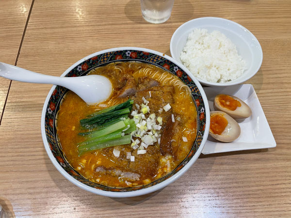 「排骨坦々麺」@寿限無担々麺 上野店の写真