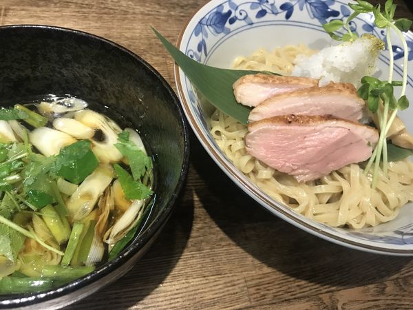 「鴨つけ麺900円」@㐂りん食堂の写真