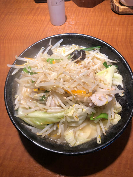 「野菜タンメン　850円」@らーめん 奏 新川通り店の写真
