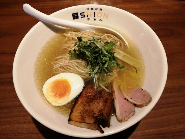 「土佐ゆずらーめん　　900円」@淡麗拉麺 志おん-shion-の写真