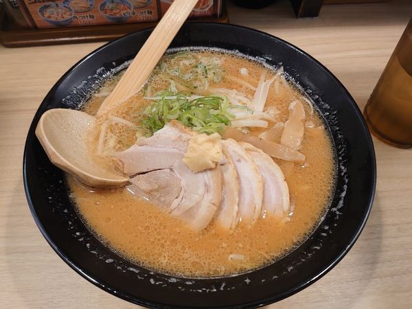 「濃厚味噌チャーシュー麺」@威風 飯田橋店の写真