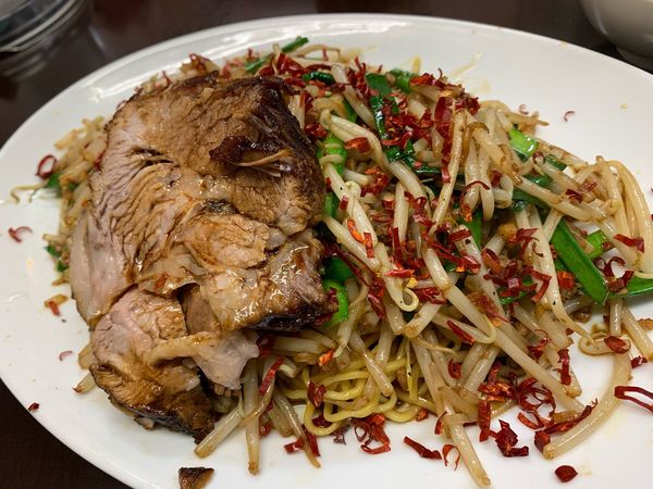 「皿台湾　チャーシュー」@人生餃子の写真