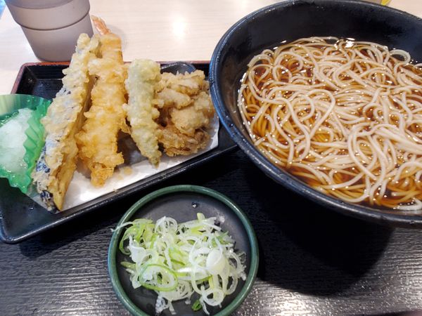 「天そば」@ゆで太郎 長者町店の写真